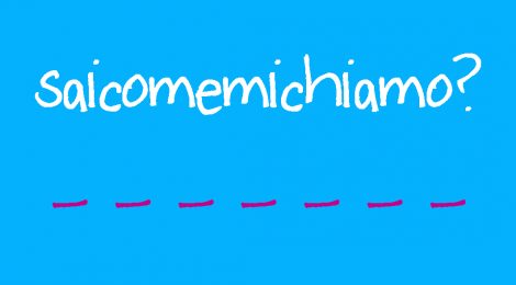 Saicomemichiamo?